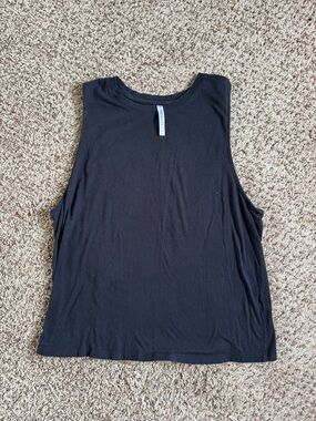 Fabletics Black Muscle Tank Top